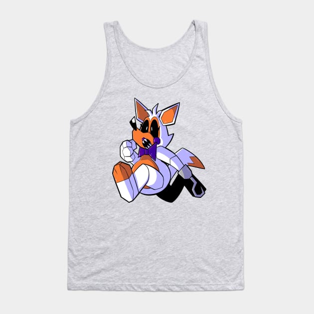 Running Lolbit Tank Top by pembrokewkorgi